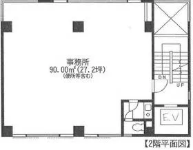 日本橋SSビルの基準階図面