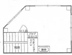TCビルの基準階図面