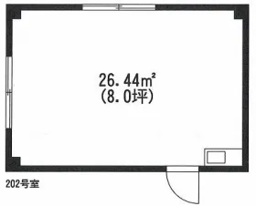 明松ビルの基準階図面
