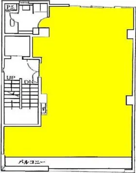 大和銀座1ビルの基準階図面