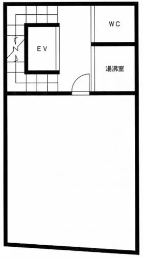 大久保ビルディングの基準階図面