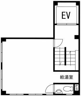 富士八重洲ビルの基準階図面