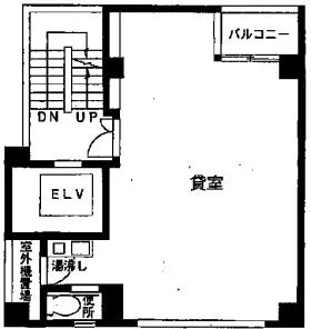 坂本ビルの基準階図面