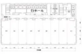 TOC有明オフィス イーストタワーの基準階図面