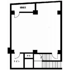 銀座小林ビルの基準階図面