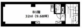 誠佳ビルの基準階図面