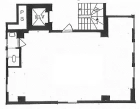ぜん屋ビルの基準階図面