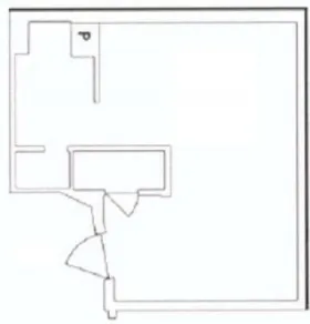 ソワレド銀座第1弥生ビルの基準階図面