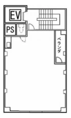 渡辺データビルの基準階図面
