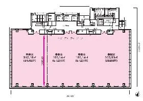 麹町三葉ビルの基準階図面
