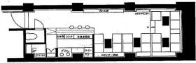 銀座誠和シルバービルの基準階図面