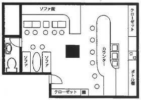 第23ポールスタービルの基準階図面