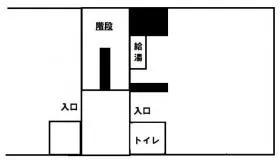 岩間ビルの基準階図面