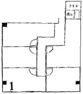 第2厚生館別館の基準階図面