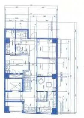 Queen’s Houseビルの基準階図面