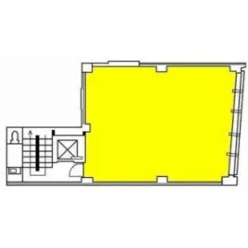 ネオパイン銀座410の基準階図面