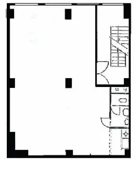 大原ビルの基準階図面