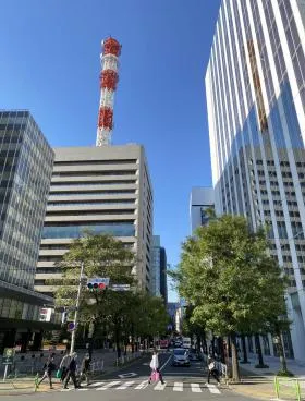 時事通信ビルの外観