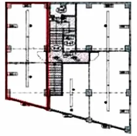 HK銀座の基準階図面