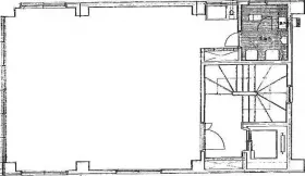 銀座S2ビルの基準階図面