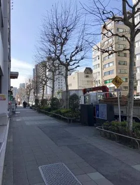築地ナジコビルの外観