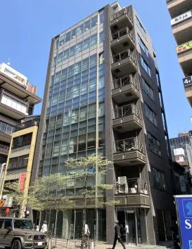 新橋赤レンガ通りビル(旧:新橋萬楽庵ビルⅠの外観