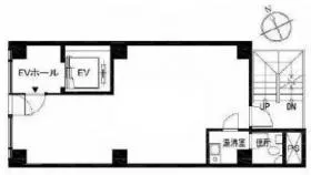 新橋KIビルの基準階図面