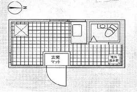 ダイヤモンドビル赤坂の基準階図面