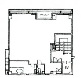 グランジュール赤坂の基準階図面