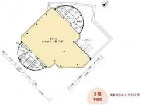MFPR渋谷南平台ビル(アライブ南平台)の基準階図面
