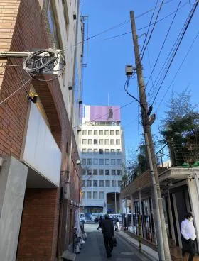 メゾンドラミアビルの外観