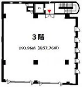 マミーワールドビルの基準階図面