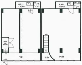 パーク青山ビルの基準階図面