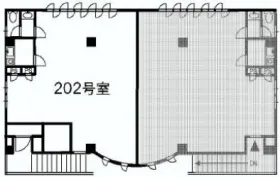 南青山MBDビルの基準階図面