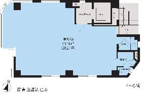 南青山渡辺ビルの基準階図面