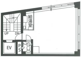 アイディ新橋ビルの基準階図面