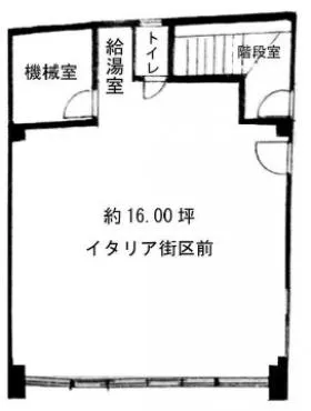 タイガースマンション東新橋の基準階図面