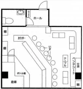 さとぺんビルの基準階図面