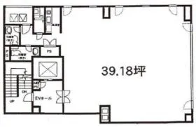 TKK第2新橋の基準階図面