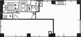 会計ビルの基準階図面