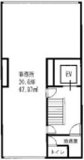 柴田ビルの基準階図面
