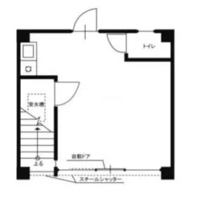 山下ビルの基準階図面