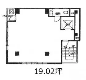 穎川ビルの基準階図面