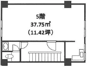 大和ビルの基準階図面