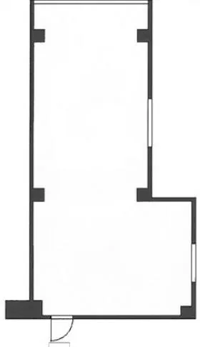 レインボービルの基準階図面