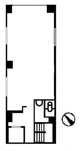 新第1ビル(旧長尾)の基準階図面