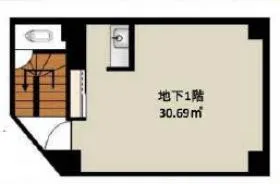 宮川ビルの基準階図面
