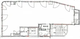 つなかわビルの基準階図面