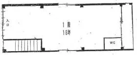 古谷ビルの基準階図面