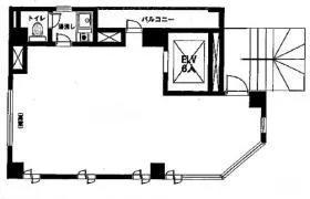 シモミチビルの基準階図面